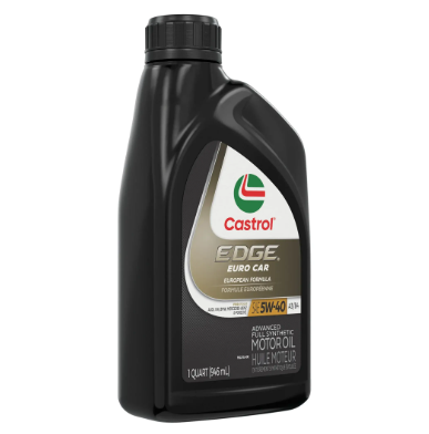 ACEITE PARA MOTOR CASTROL EDGE SYNTHETIC 5W 40 1L