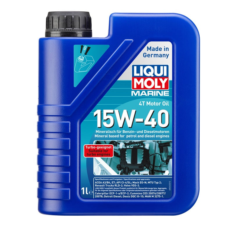 MARINE 4T MOTOR OIL 15W-40 1L