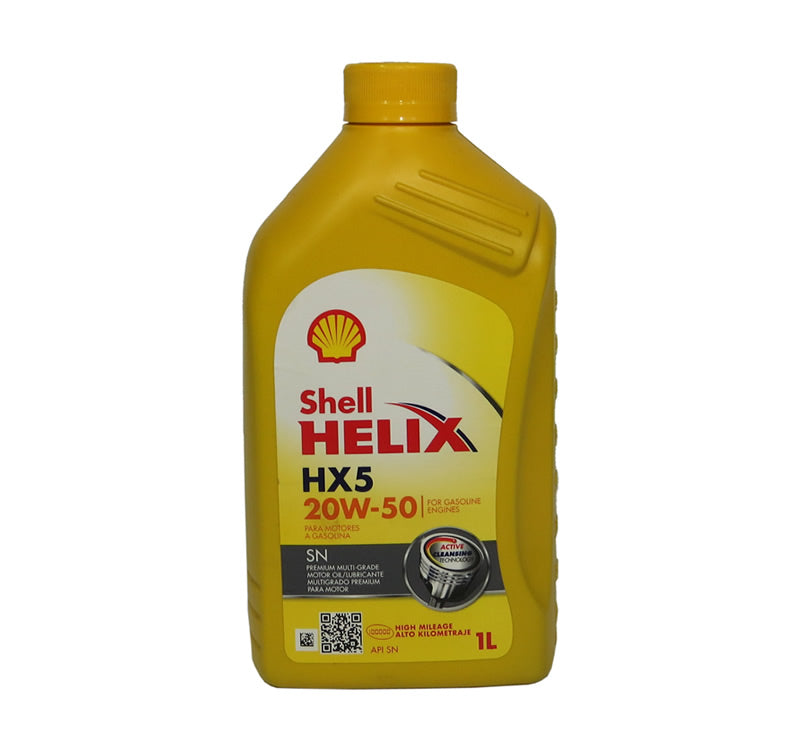 ACEITE PARA MOTOR SHELL HELIX HX5 20W50 1L