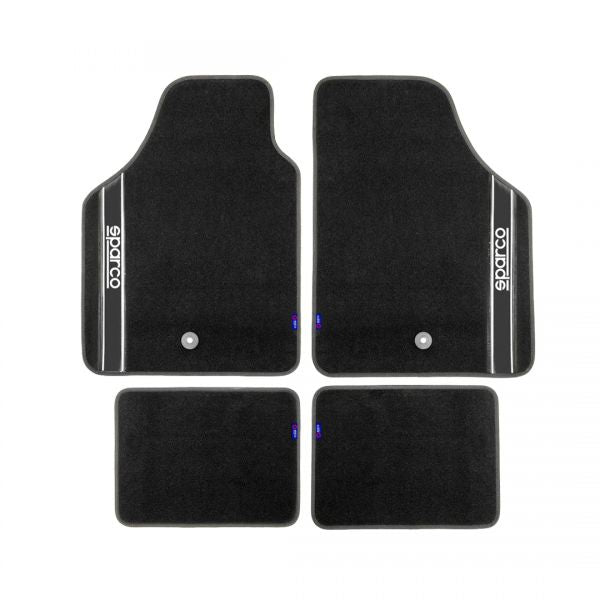 SPARCO ALFOMBRA 03763BNR POLYESTER NEGRO