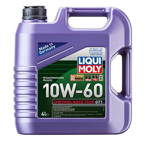 ACEITE LIQUIMOLY Synthoil Race Tech GT1 SAE 10W-60