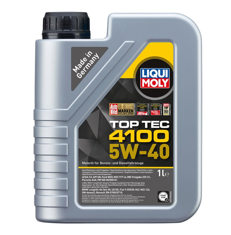 ACEITE LIQUIMOLY Top Tec 4100 SAE 5W-40