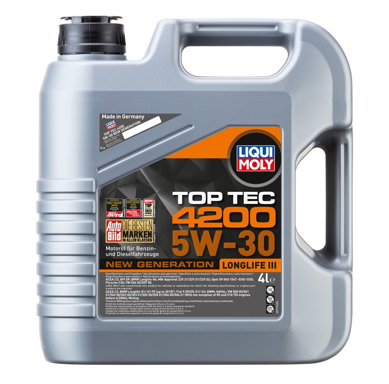 ACEITE LIQUIMOLY Top Tec 4200 SAE 5W-30