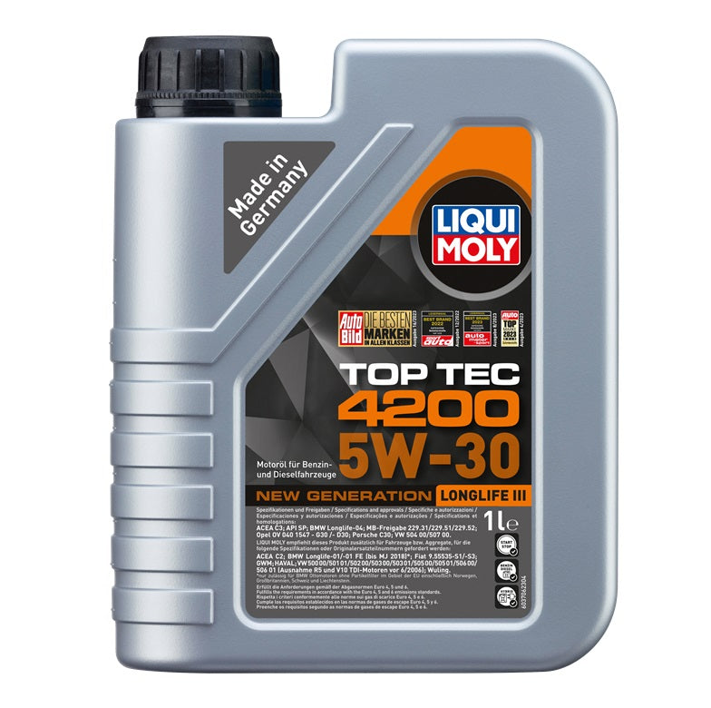 ACEITE LIQUIMOLY Top Tec 4200 SAE 5W-30