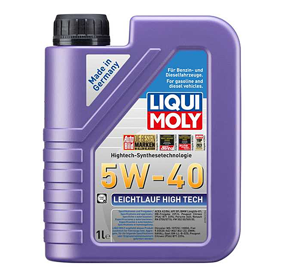 ACEITE LIQUIMOLY Leichtlauf High Tech SAE 5W-40