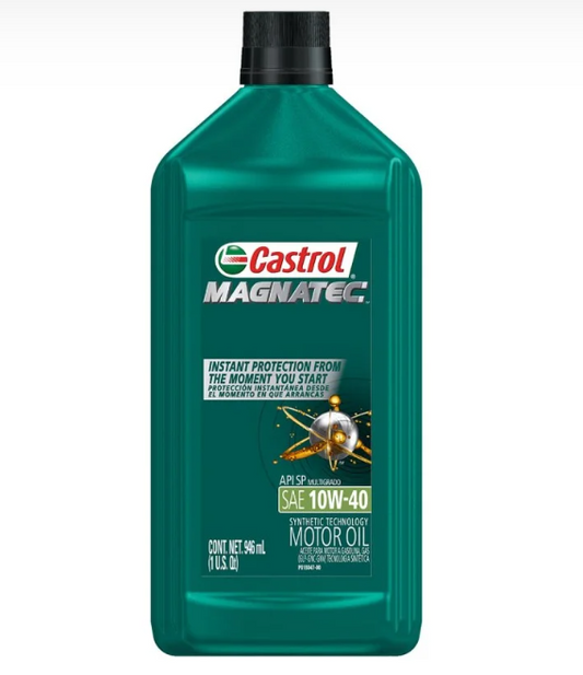 ACEITE PARA MOTOR CASTROL MAGNATEC 10W 40 1L